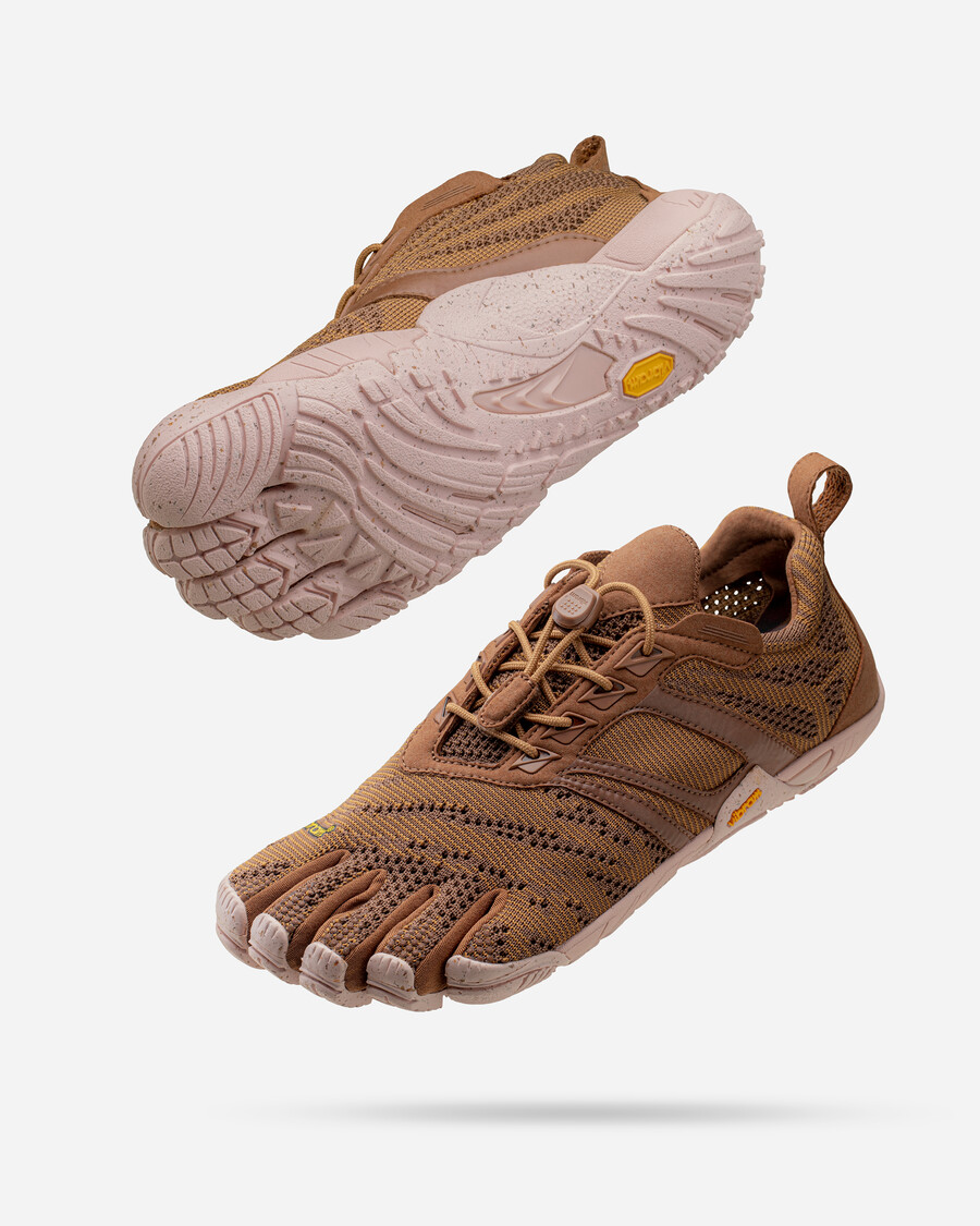 kmd evo damesschoenen bruinroze