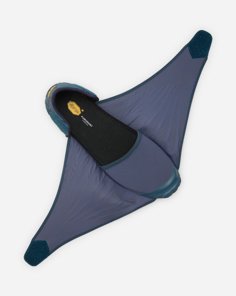 heren furoshiki blauwgroen