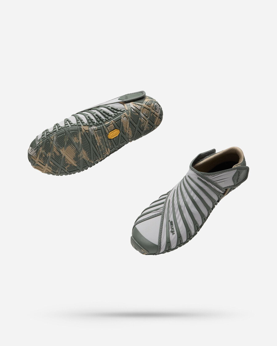 heren furoshiki lichtgrijs groen camouflage