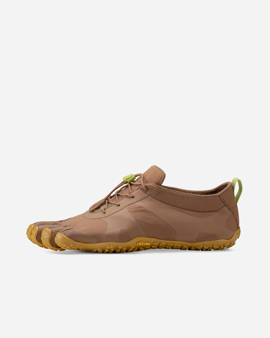 v-alpha heren bruin gum