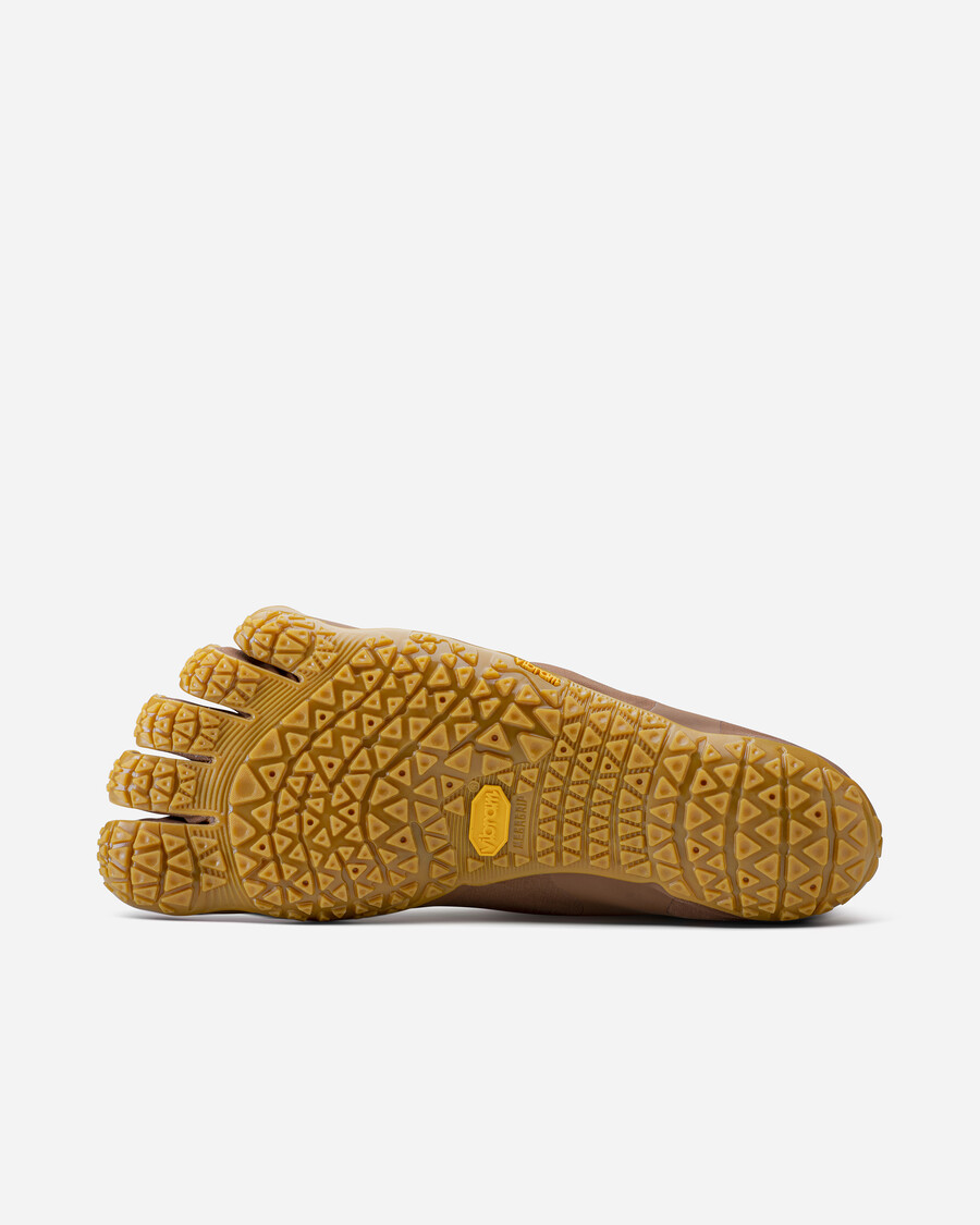 v-alpha heren bruin gum