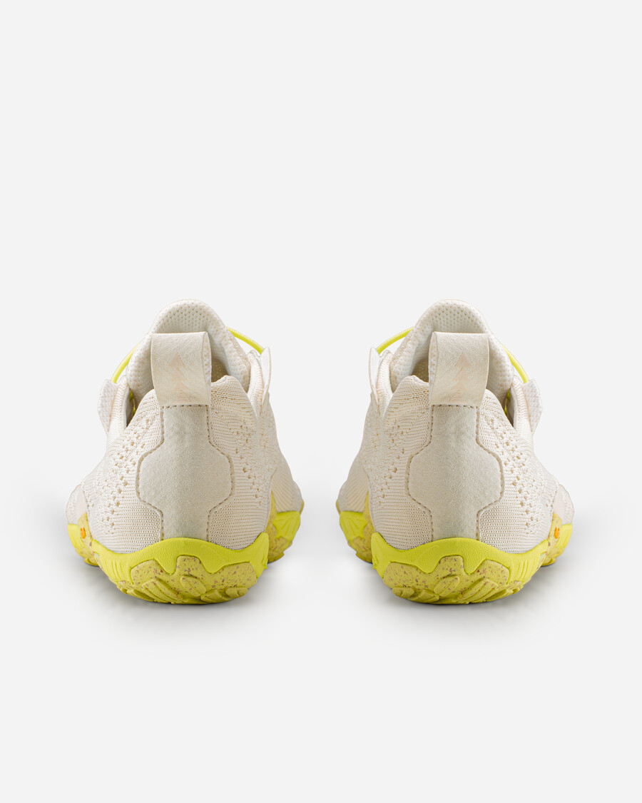 kmd evo herenschoenen ivoor limegroen